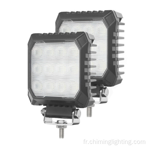 Lumière à LED d&#39;inondation 24V 12V 4INCH 42W LED LED LED LAMPE LED LED LED pour SUV hors route ATV 4x4 JK 4WD TRUCH